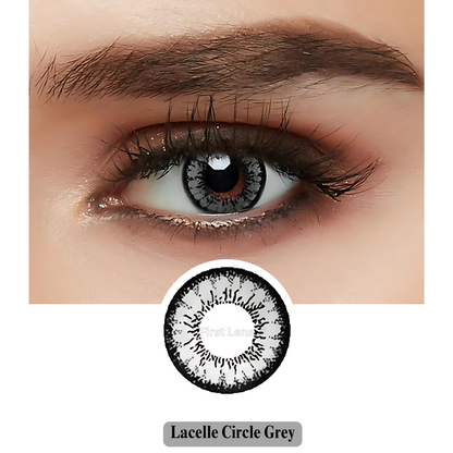 Grey circle color contact lenses by Bausch & Lomb Lens21