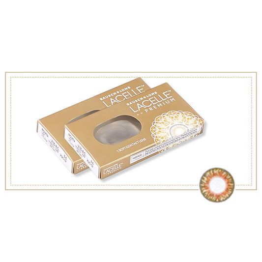 Brown Lacelle Premium Color Contact Lenses by Lens21