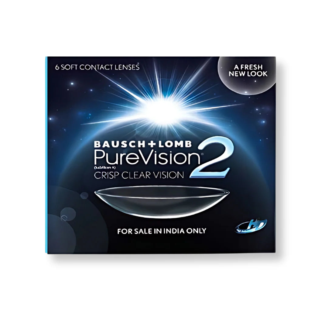 Bausch & Lomb Pure Vision 2 HD contact lenses (6 lens/box)
