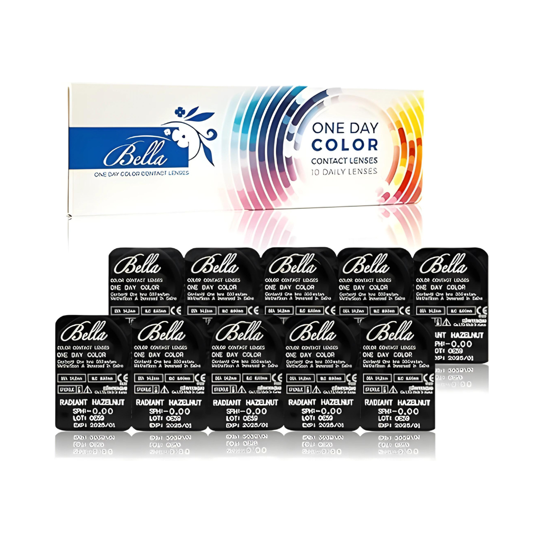 Lens21 - Packaging of Bella One Day Mix Color Lens Combo, containing 10 lenses