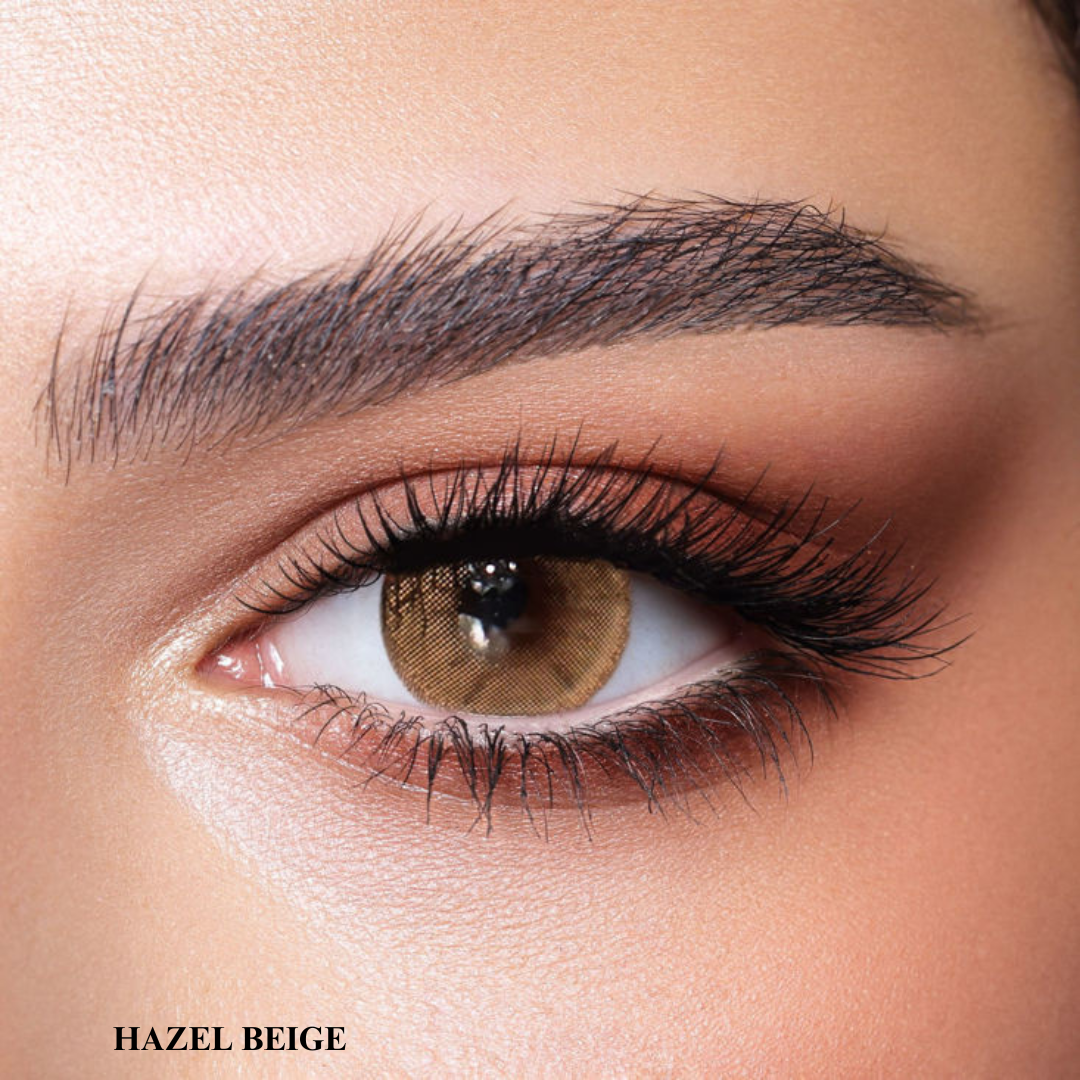 Bella One Day Collection Color Contact Lens - Hazel Beige (10 lens/box)