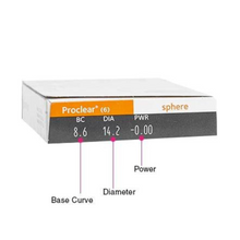 Load image into Gallery viewer, Cooper vision proclear (6 lenses/ box)
