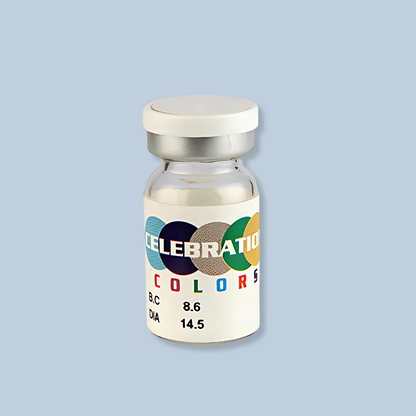 Yearly Hip Hop Hazel Color Contact Lens by Celebration Colors