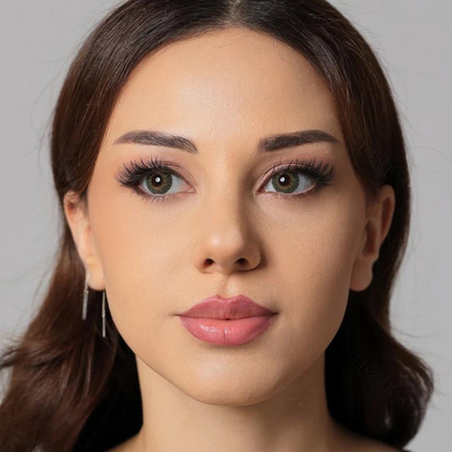 CELEBRATION COLORS | Yearly Color Contact Lens (1 Lens Per Bottle)-Calypso Green