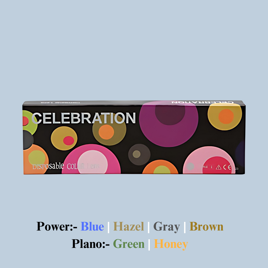 Celebration One Day Premium Color lens (10 Lens/Box)-Grey