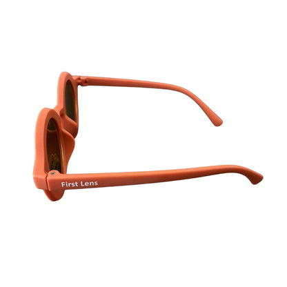First Lens Kids Custom Sunglasses With Name UV-Rust-400