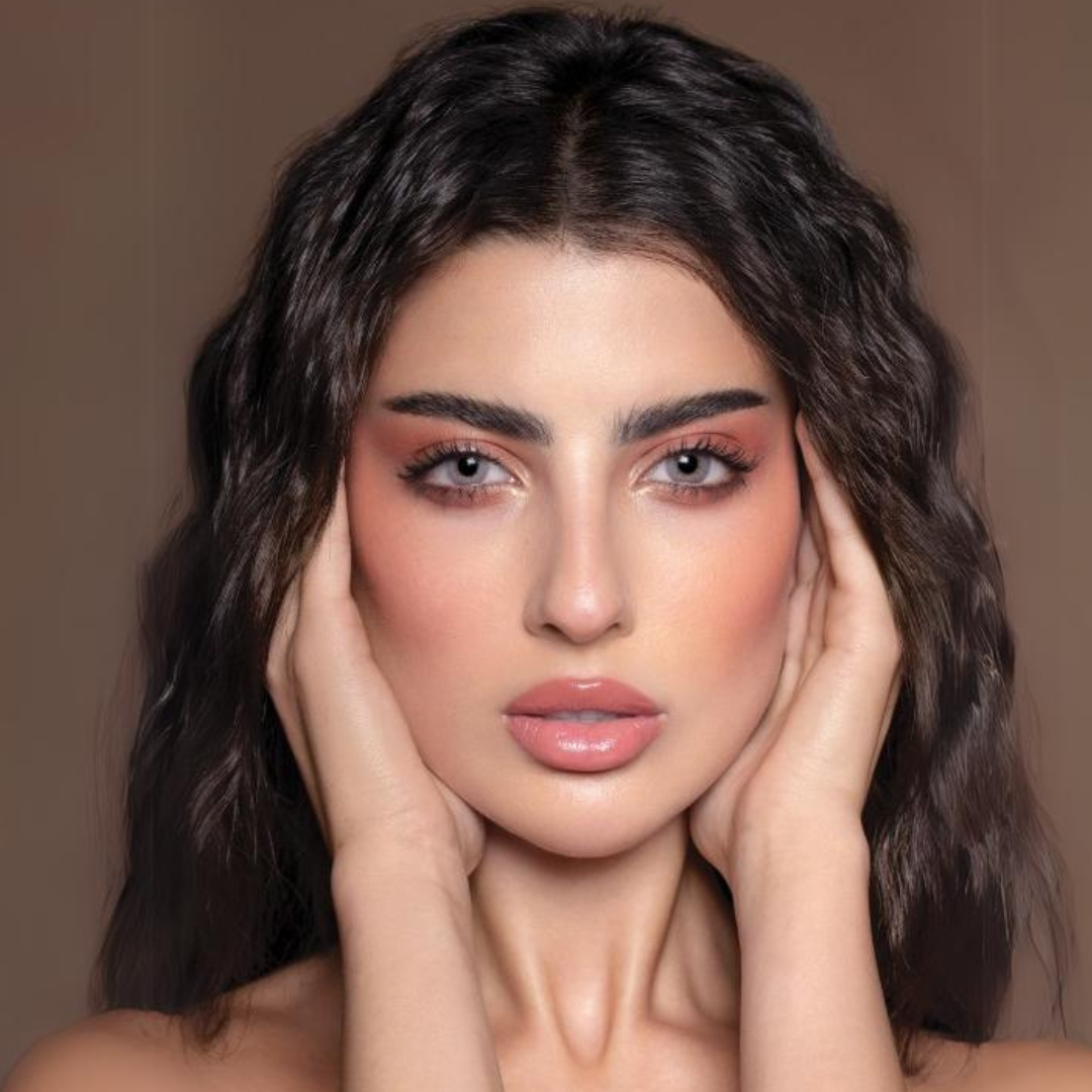 HIND Color Contact Lens by Dahab One Day - Rich Golden Brown Hue