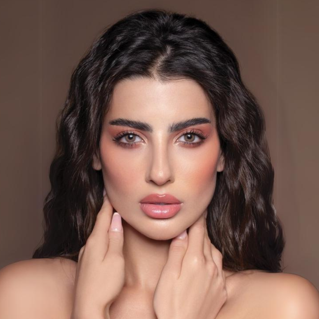 Kaf Color Contact Lens by Dahab One Day - Deep Mocha Brown Hue