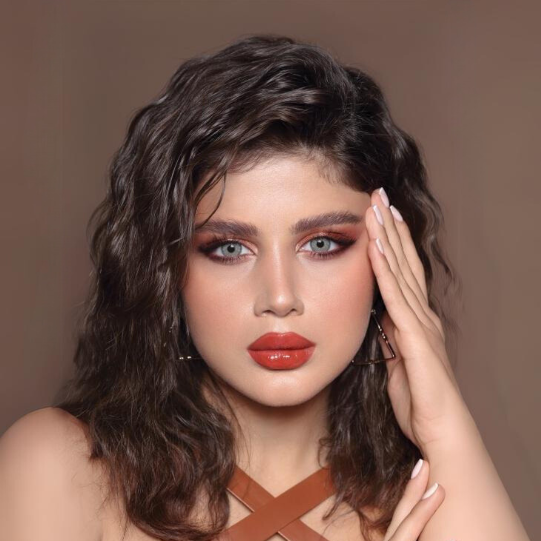 Lumiere Gray Color Contact Lens by Dahab One Day - Subtle Charcoal Hue