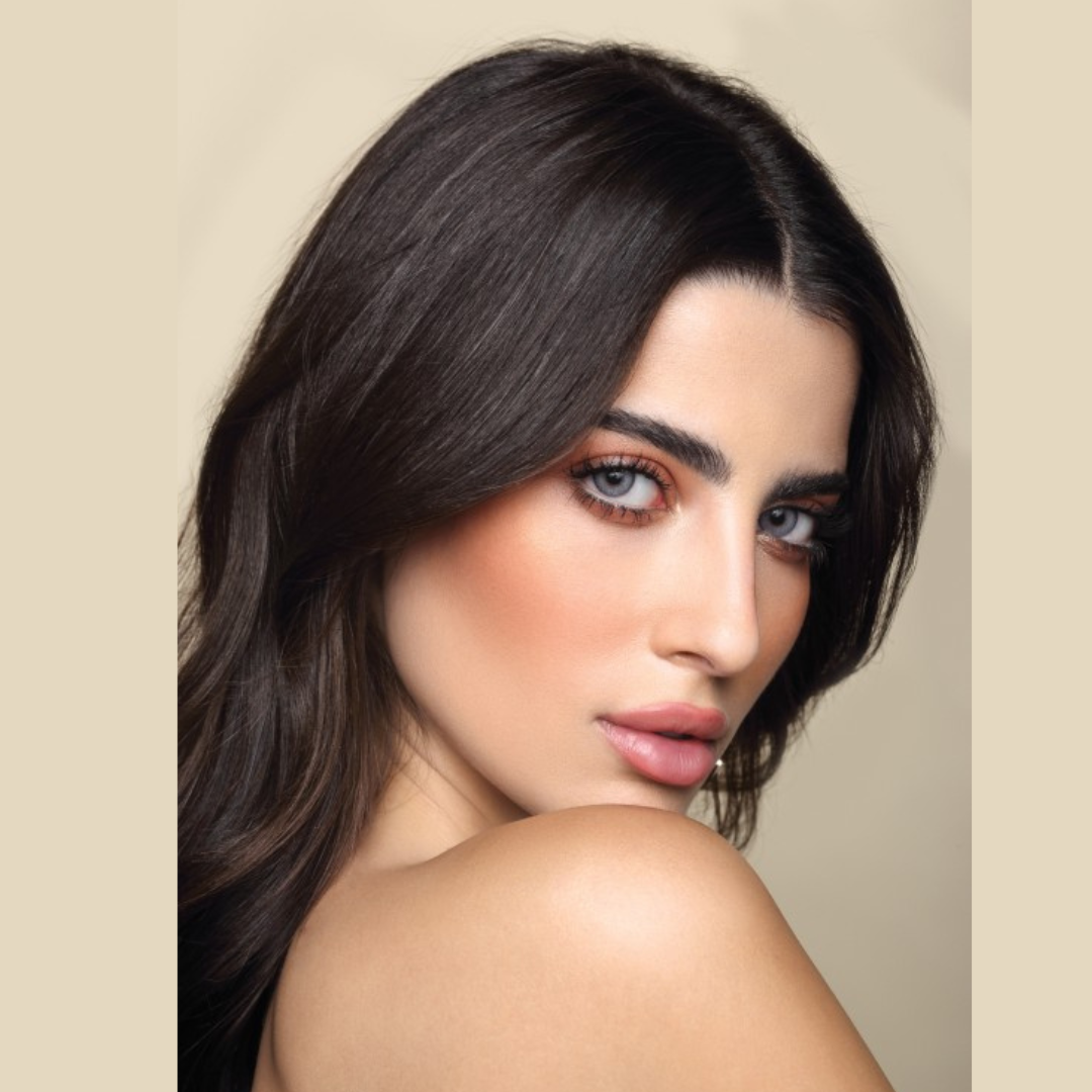 Natural Blue Color Contact Lens by Dahab One Day - Subtle Blue Hue