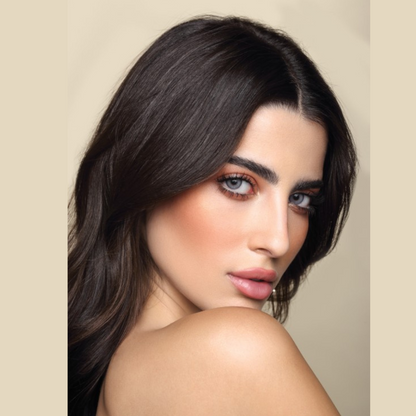 Natural Blue Color Contact Lens by Dahab One Day - Subtle Blue Hue