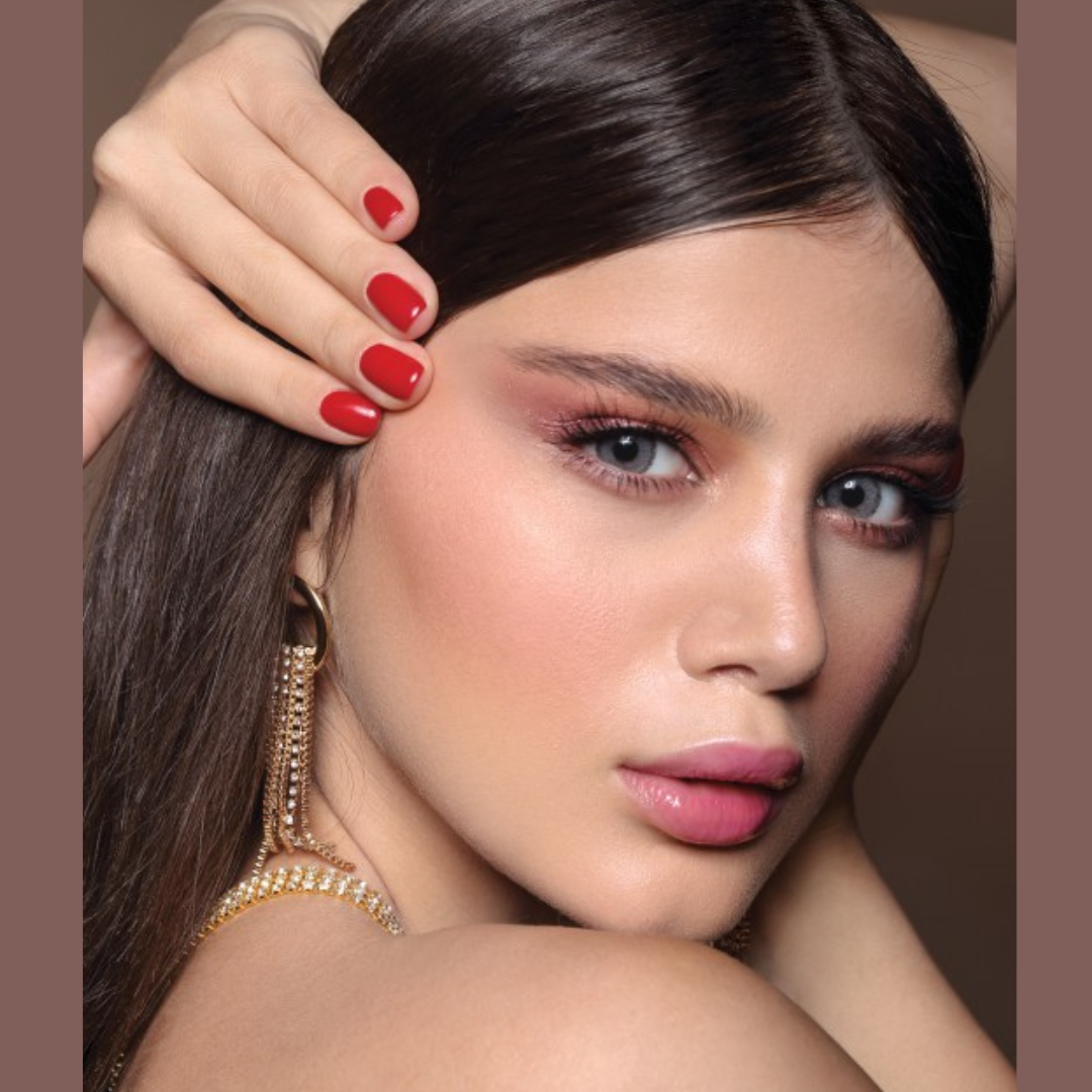 Dahab One Day Solitaire Color Contact Lens - Radiant Solitaire Blue Eye Lens