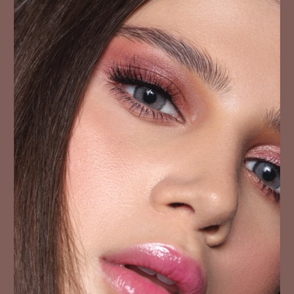 Solitaire Color Contact Lens by Dahab One Day - Brilliant Sapphire Hue