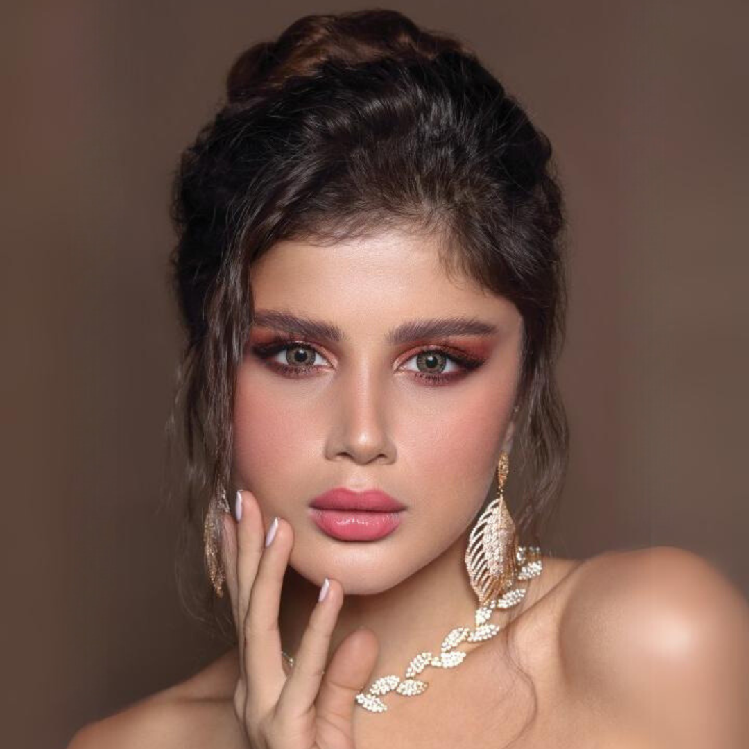 Sunkiss Color Contact Lens by Dahab One Day - Radiant Amber Hue