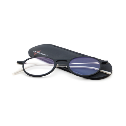 lens21 Dr. Harmanns reading glasses Compact2 Opened