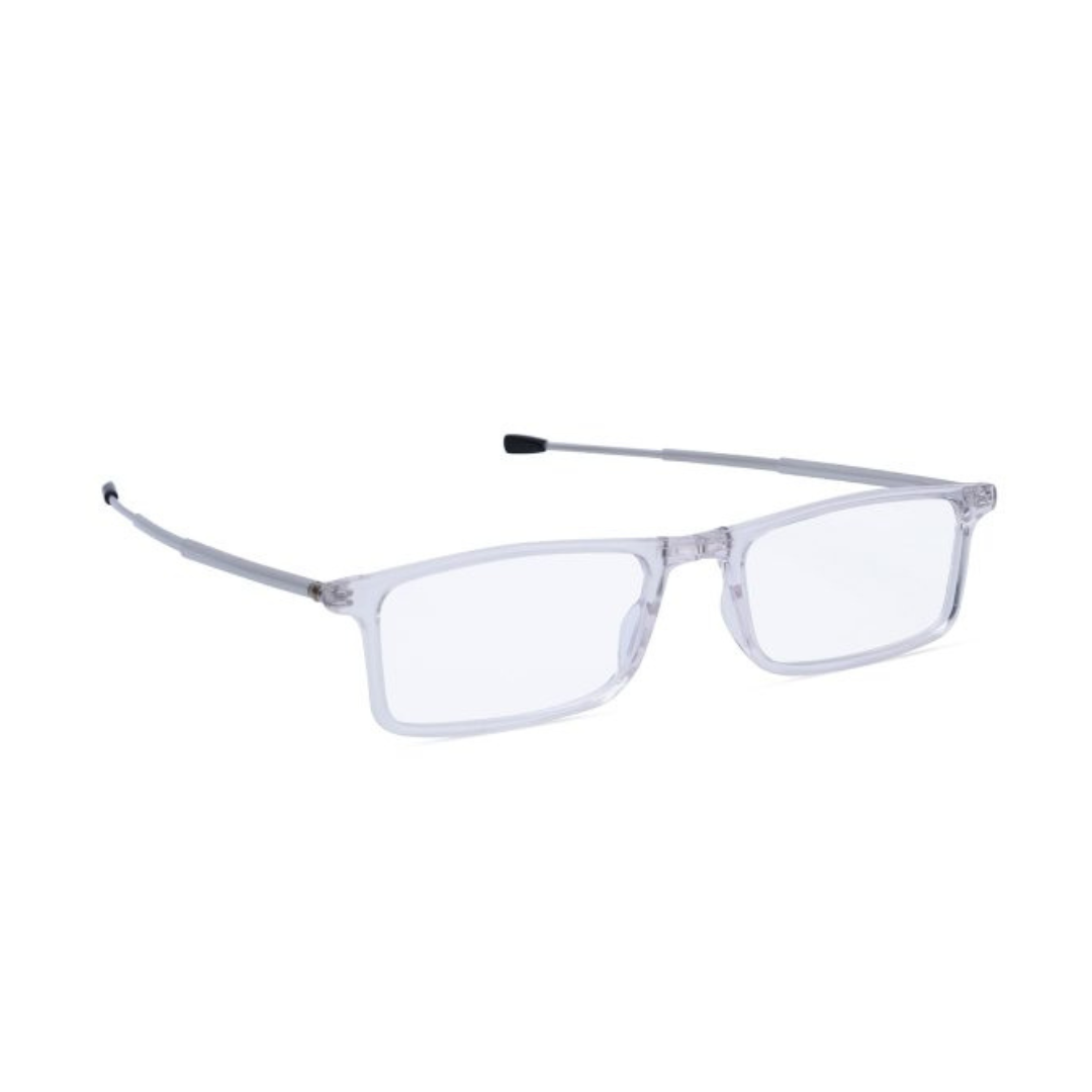 lens21 Dr. Harmanns reading glasses Compact3 on a desk