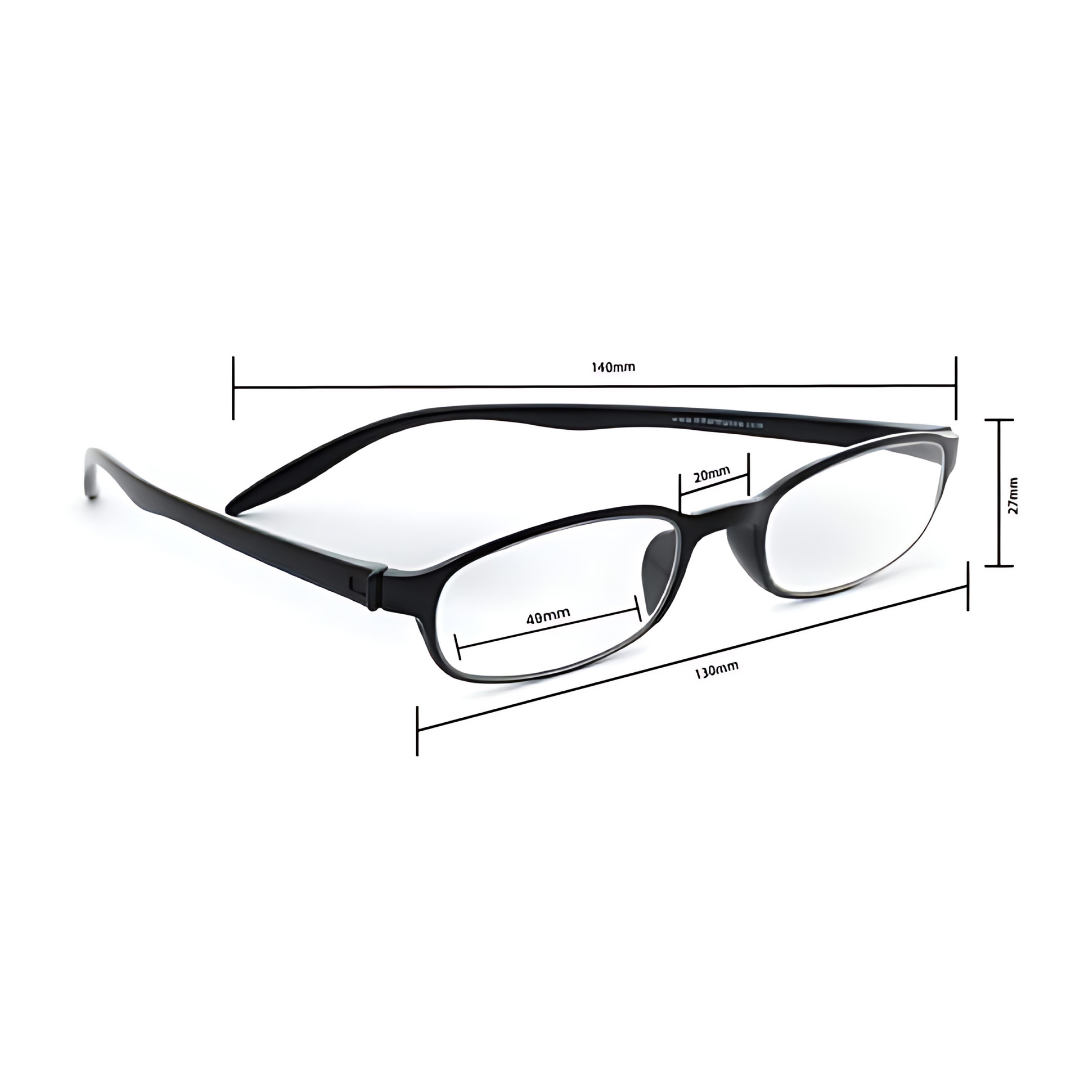lens21 Dr. Harmanns reading glasses Library6 with reading glasses light