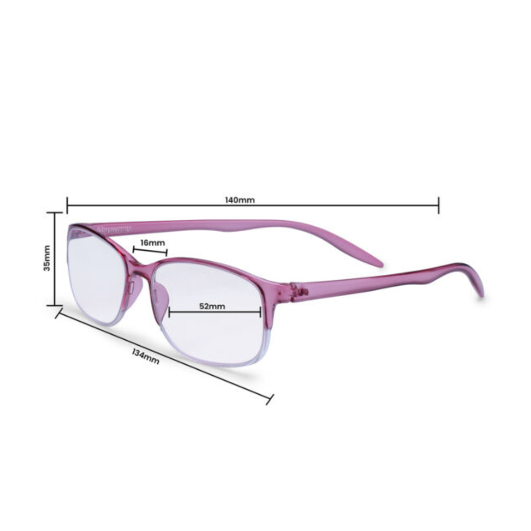 Library8 Reading Glasses by lens21 designed for optimal clarity