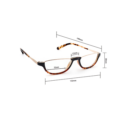  Man enjoying a novel with Dr. Harmann's iReadOne Reading glasses from lens21 