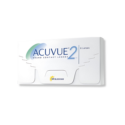 Lens21: Packaging of Johnson & Johnson Acuvue2 lenses