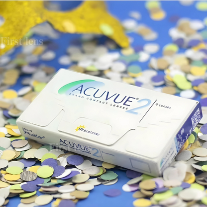 Lens21: Illustration of Johnson & Johnson Acuvue2 lenses by Lens21