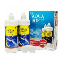 Load image into Gallery viewer, AQUASOFT Combo Pack (360ml+360ml) Multipurpose Solution for Soft Contact Lens (720 ml)
