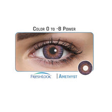 Load image into Gallery viewer, Freshlook Colorblends Amethyst Color Lenses (2 Lens per Box)
