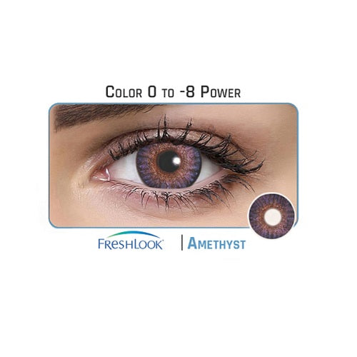 Freshlook Colorblends Amethyst Color Lenses (2 Lens per Box)