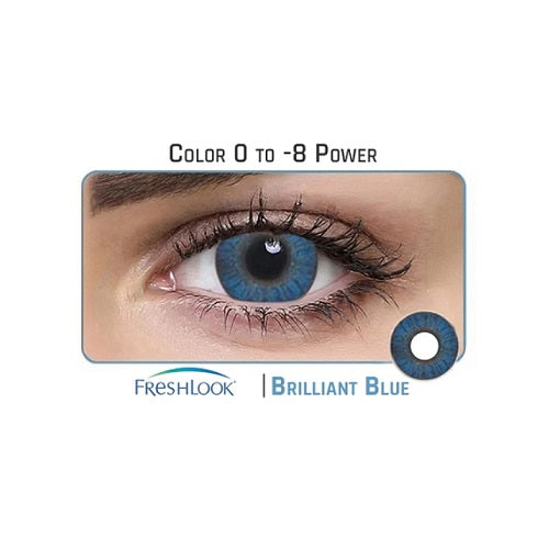 Freshlook Colorblends Brilliant Blue Color Lenses (2 Lens per Box)