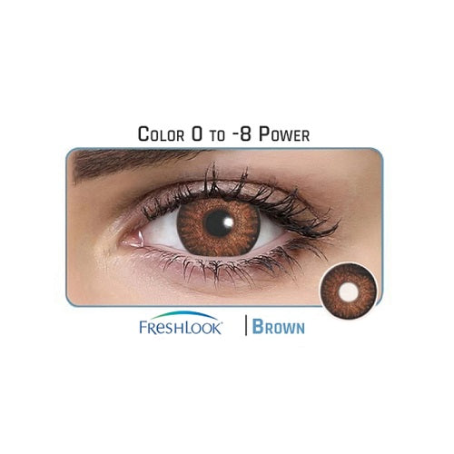 Freshlook Colorblends Brown Color Lenses (2 Lens per Box)