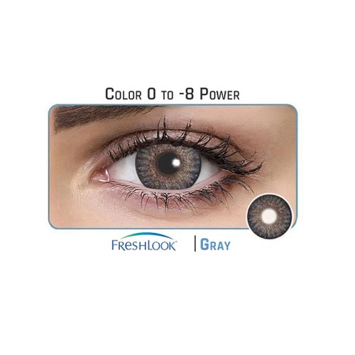 Freshlook Colorblends Gray Color Lenses (2 Lens per Box)