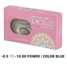 Load image into Gallery viewer, Bausch &amp; lomb lacelle circle color lenses (1 lens/box) Blue
