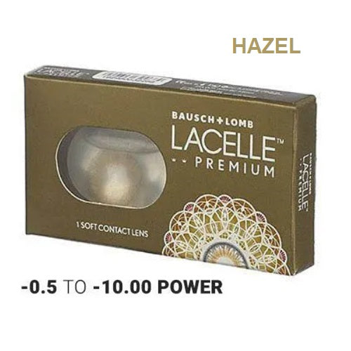 Bausch & lomb lacelle premium color lenses (1 lens/box) Hazel