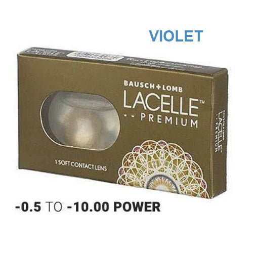 Bausch & lomb lacelle premium color lenses (1 lens/box) Violet