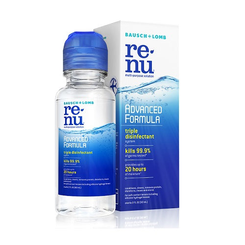 Renu Advanced Formula Multi-Purpose Contact Lens Solution (118 ml)