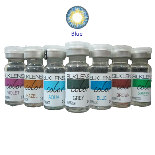 Silklens Color Yearly (1 lens/box) - Blue