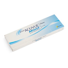 Load image into Gallery viewer, Johnson &amp; Johnson Acuvue Moist Dailies (10 Lenses/Box)
