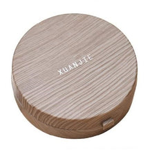 Load image into Gallery viewer, Wood Grain Round Contact Lens Case With Mirror (Brown)
